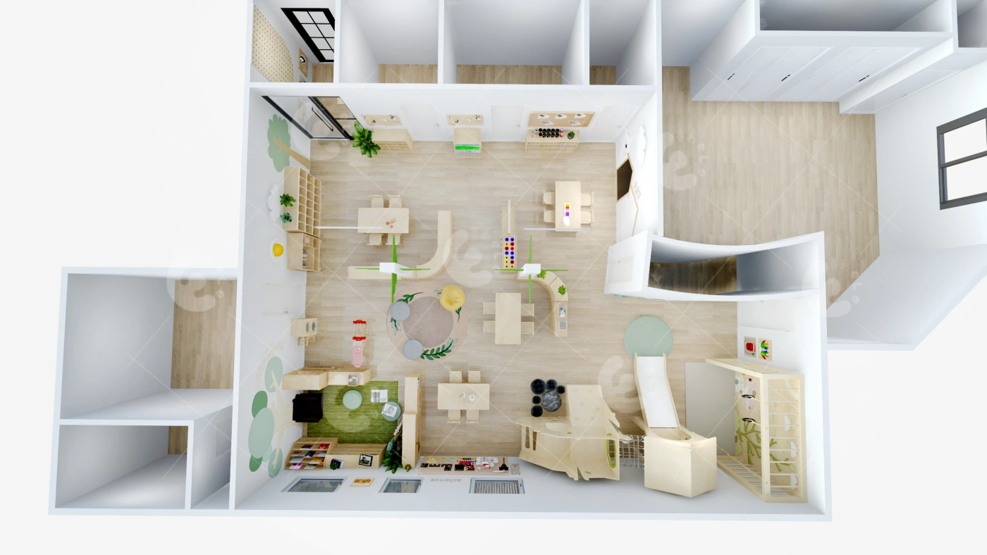 Eibele Modern Children Daycare Center Design for 30 Kids - Eibeleplay